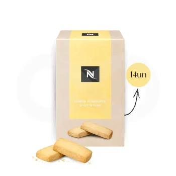 NESPRESSO® Bolacha Lemon Flavoured Shortbread 14 un.