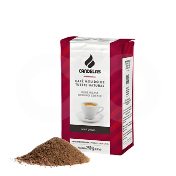 CANDELAS® Café Moído De Moagem Fina 250g