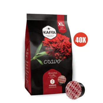KAFFA® Cápsulas Sistema KAFFA Cravo XL 40 un.