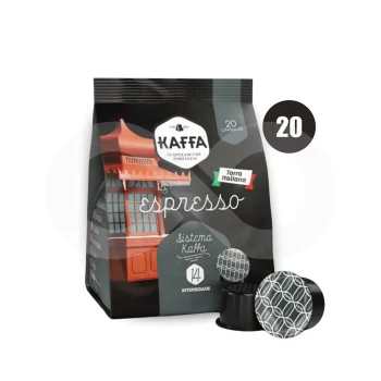 KAFFA® Cápsulas Sistema KAFFA Espresso 20 un.