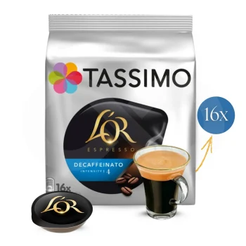 LOR® Cápsulas Tassimo Descaffeinato 16 un.