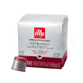 ILLY® Cápsulas Iperespresso Intenso 18 un.