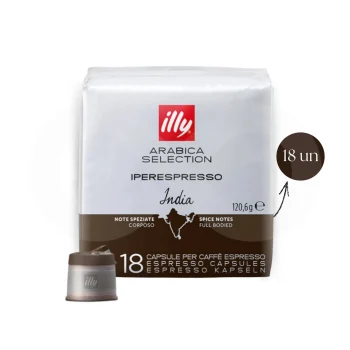 ILLY® Cápsulas Iperespresso India 18 un.