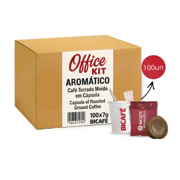 BICAFÉ® Cápsulas Espresso Point Aromático Office 100 un.