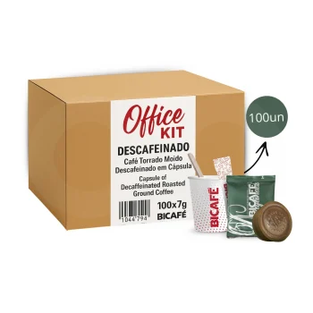 BICAFÉ® Cápsulas Espresso Point Decaf Office 100 un.