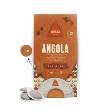 DELTA CAFÉS® Pastilhas Café Angola 16 un.