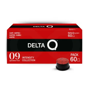 DELTA Q® Cápsulas Delta Q Qharacter XXL 60 un.