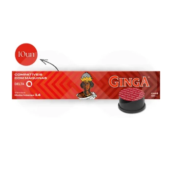 GINGA® Cápsulas Delta Q Muito Intenso 10 un.