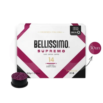 BELLISSIMO® Cápsulas Delta Q Supremo 30 un.