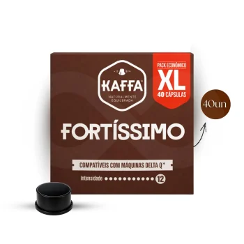 KAFFA® Cápsulas Delta Q Fortissimo XL 40 un.