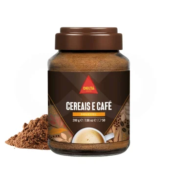 DELTA CAFÉS® Café Solúvel Cereais E 200g