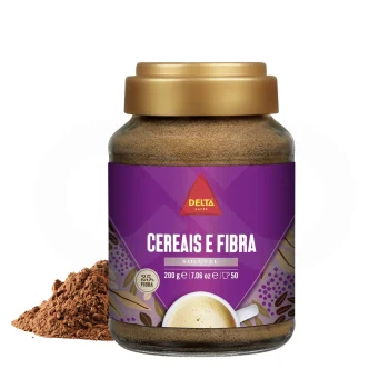 DELTA CAFÉS® Café Solúvel Cereais E Fibra 200g