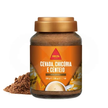 DELTA CAFÉS® Café Solúvel Cevada, Chicória E Centeio 200g