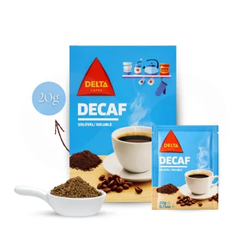 DELTA CAFÉS® Café Solúvel Decaf 10 X 2g