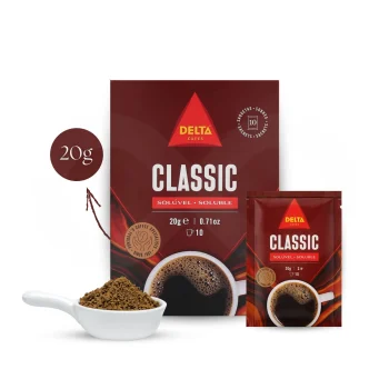 DELTA CAFÉS® Café Solúvel Classic 10 X 2g