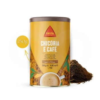 DELTA CAFÉS® Café Solúvel Chicória E 250g