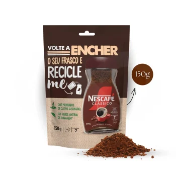 NESCAFÉ® Café Solúvel Clássico Recarga 150g
