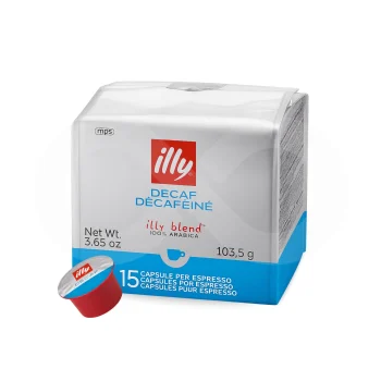ILLY® Cápsulas MPS Decaf 15 un.