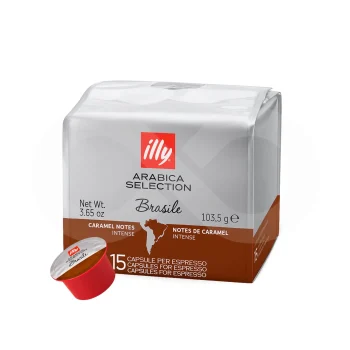 ILLY® Cápsulas MPS Brasile 15 un.