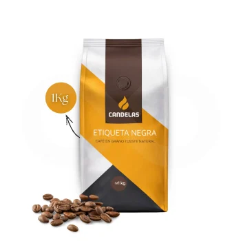 CANDELAS® Café em Grão Etiqueta Negra 1kg