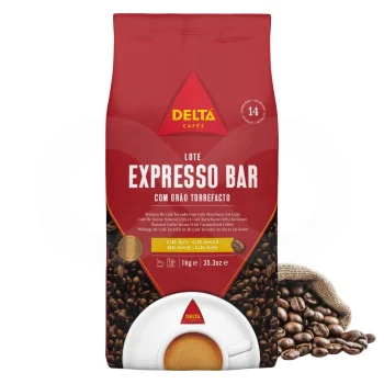 DELTA CAFÉS® Café em Grão Expresso Bar 1kg