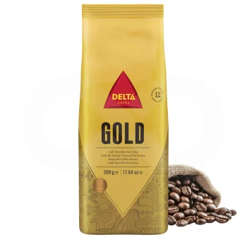 DELTA CAFÉS® Café em Grão Gold 500g