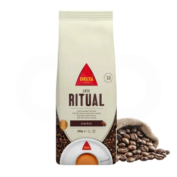 DELTA CAFÉS® Café em Grão Lote Ritual 500g