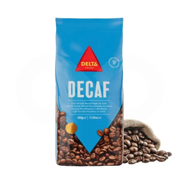 DELTA CAFÉS® Café em Grão Decaf 500g