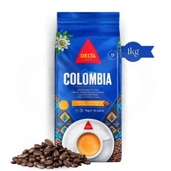 DELTA CAFÉS® Café em Grão Colombia 1kg