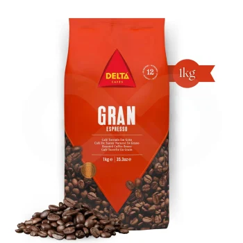 DELTA CAFÉS® Café em Grão Gran Espresso 1kg