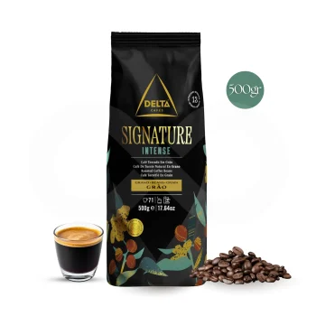 DELTA CAFÉS® Signature Intense em grão 500g