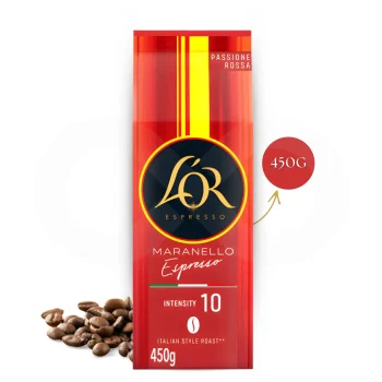 L´OR® Café em Grão Espresso Passione Rossa 450g