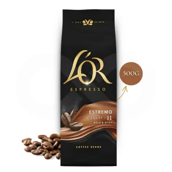 L´OR® Café em Grão Espresso Estremo 500g