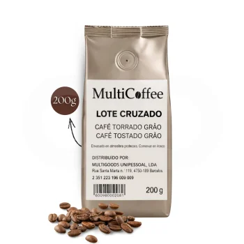 MULTICOFFEES® Café em Grão Cruzado 200g