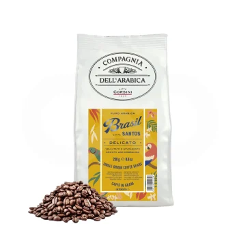 COMPAGNIA DELL ARABICA® Café em Grão Brasil 250g