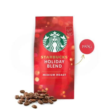 STARBUCKS® Café em Grão Holiday Blend 190g