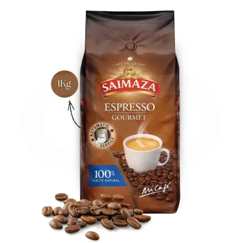 SAIMAZA® Café em Grão Espresso Gourmet 1kg