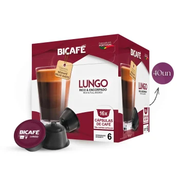 BICAFÉ® Cápsulas Dolce Gusto Lungo 16 un.