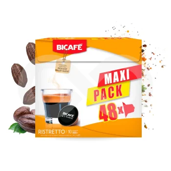 BICAFÉ® Cápsulas Dolce Gusto Ristretto Maxi Pack 48 un.