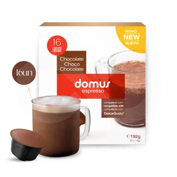 DOMUS® Cápsulas Dolce Gusto Chocolate 16 un.