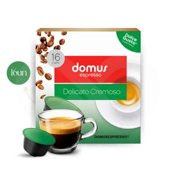 DOMUS® Cápsulas Dolce Gusto Delicato Cremoso 16 un.