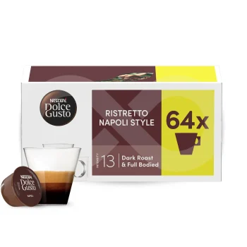 DOLCE GUSTO® Cápsulas Dolce Gusto Ristretto Napoli 64 un.