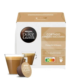 DOLCE GUSTO® Cápsulas Cortado Espresso Macchiatto 16 un.