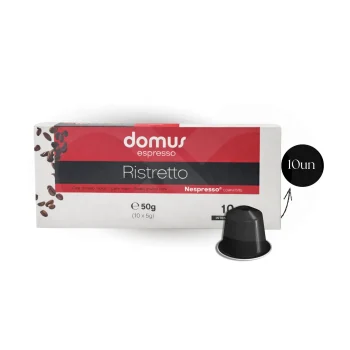 DOMUS® Cápsulas Nespresso Ristretto 10 un.