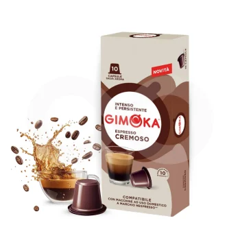 GIMOKA® Cápsulas Nespresso Cremoso 10 un.