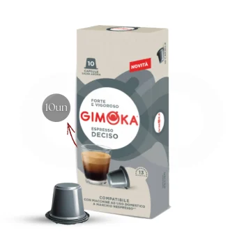 GIMOKA® Cápsulas Nespresso Deciso 10 un.