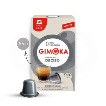 GIMOKA® Cápsulas Nespresso Deciso 30 un.