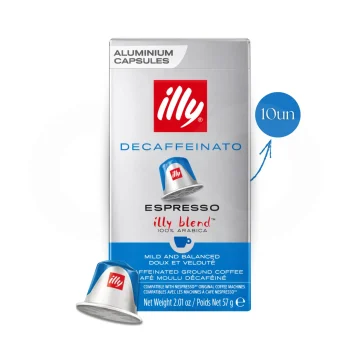 ILLY® Cápsulas Nespresso Decaf 10 un.