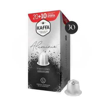 KAFFA® Cápsulas Nespresso Fortissimo XL 30 un.