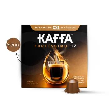 KAFFA® Cápsulas Nespresso Fortissimo XXL 60 un.